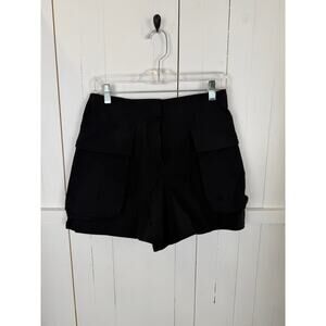 Lululemon Women's Black Nylon Athletic Shorts, Size 4 - NWOT